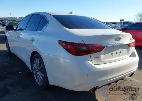 2023 Infiniti Q50 Luxe Awd z USA, uszkodzony, nr VIN JN1EV7BR4PM541909